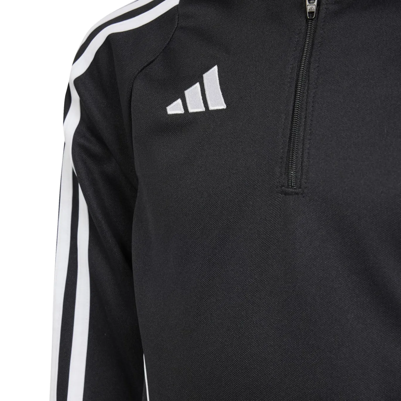 adidas Tiro 24 Trainingspak 1/4-Zip Kids Zwart Wit