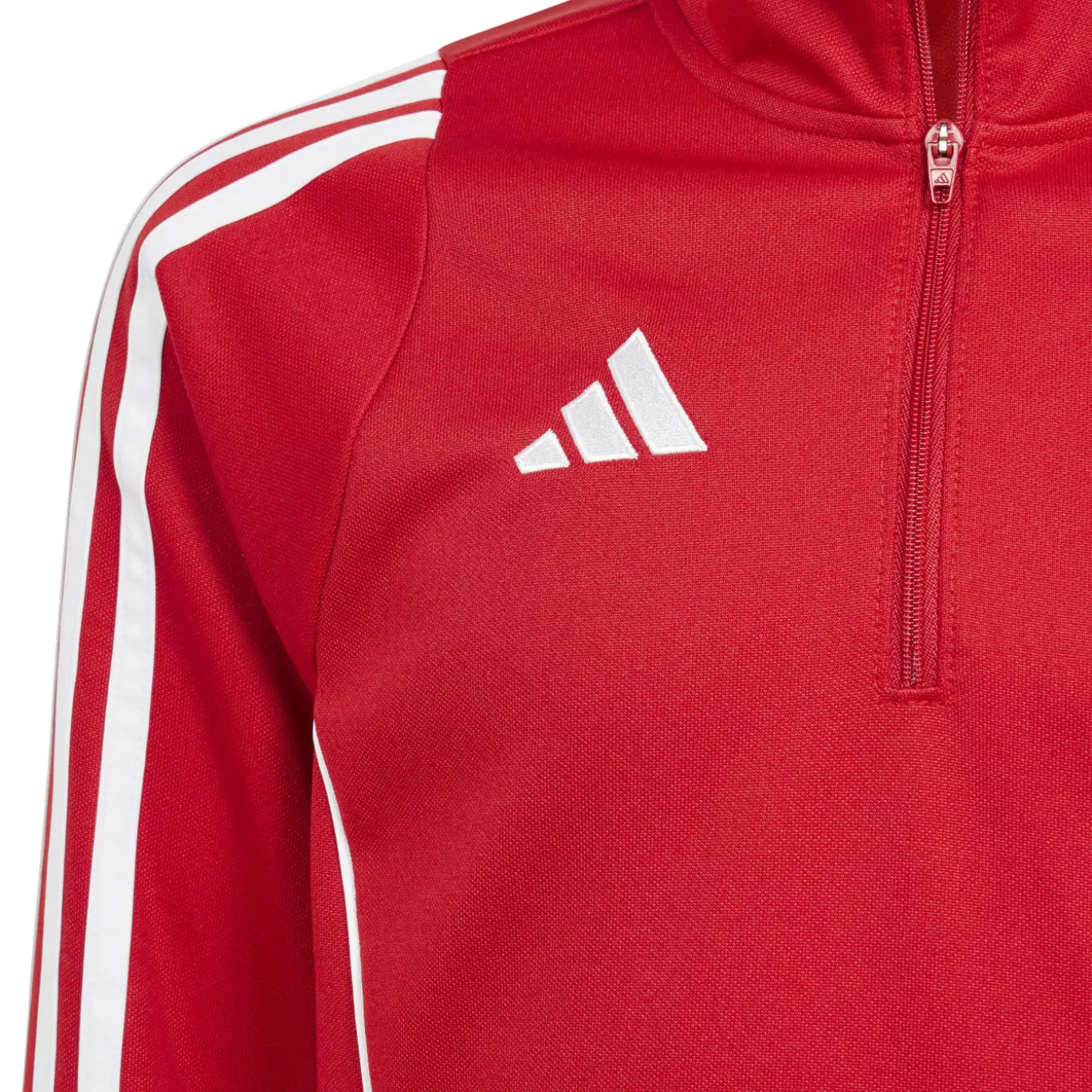 adidas Tiro 24 Trainingspak 1/4-Zip Kids Rood Zwart Wit