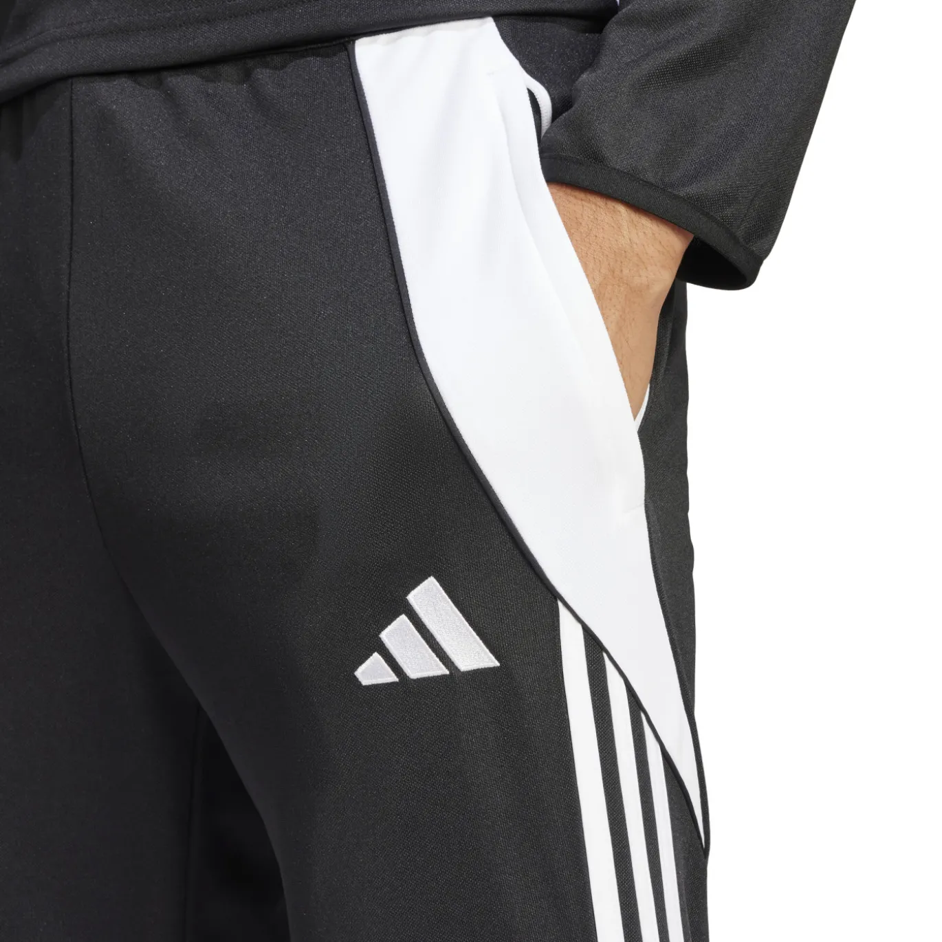 adidas Tiro 24 Trainingspak 1/4-Zip Rood Zwart Wit