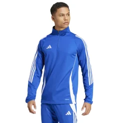 adidas Tiro 24 Trainingspak 1/4-Zip Blauw Donkerblauw Wit