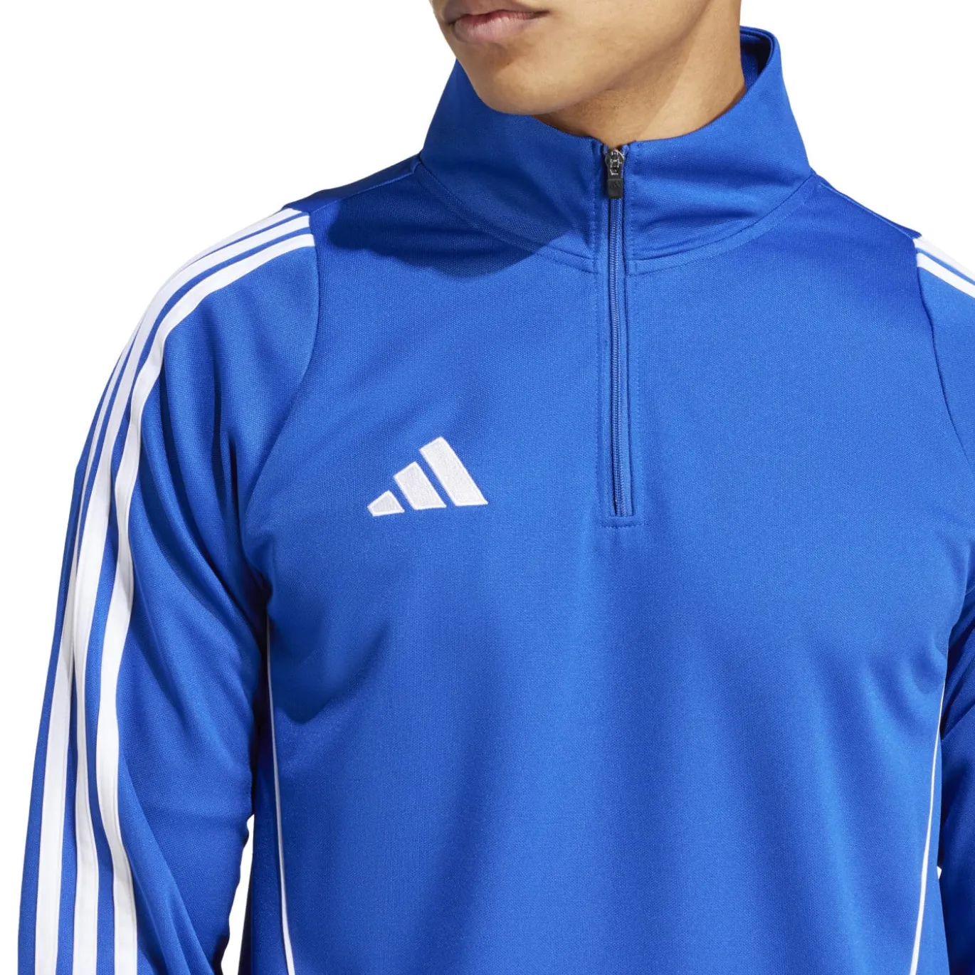 adidas Tiro 24 Trainingspak 1/4-Zip Blauw Donkerblauw Wit