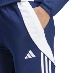 adidas Tiro 24 Trainingspak 1/4-Zip Dames Blauw Donkerblauw Wit