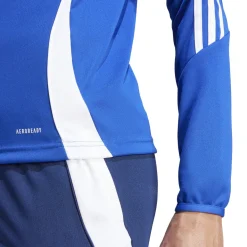 adidas Tiro 24 Trainingspak 1/4-Zip Dames Blauw Donkerblauw Wit