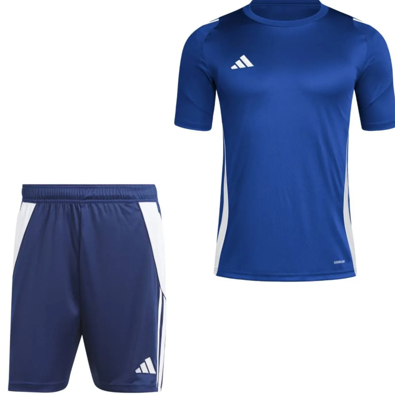 adidas Tiro 24 Trainingsset Blauw Donkerblauw Wit