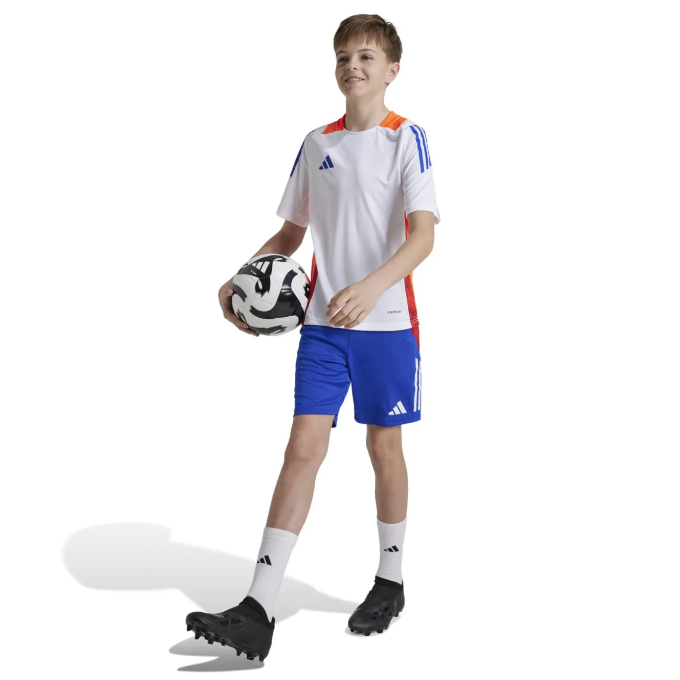 adidas Tiro 24 Trainingsset Kids Wit Oranje Paars