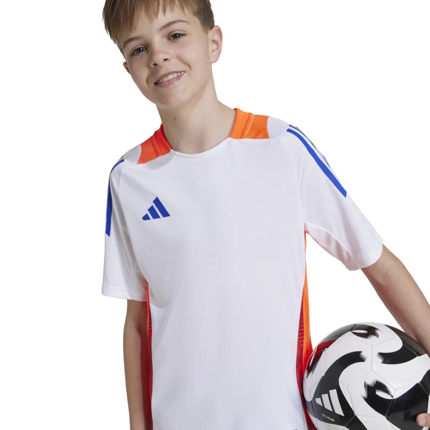 adidas Tiro 24 Trainingsset Kids Wit Oranje Paars