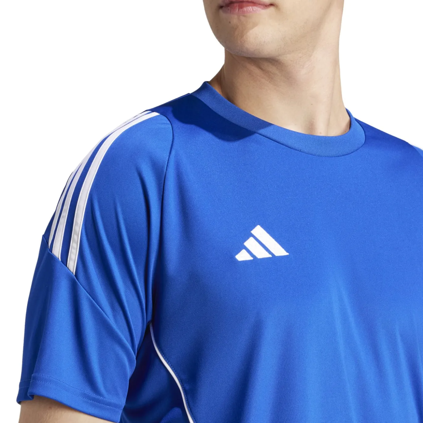 adidas Tiro 24 Trainingsshirt Blauw Wit