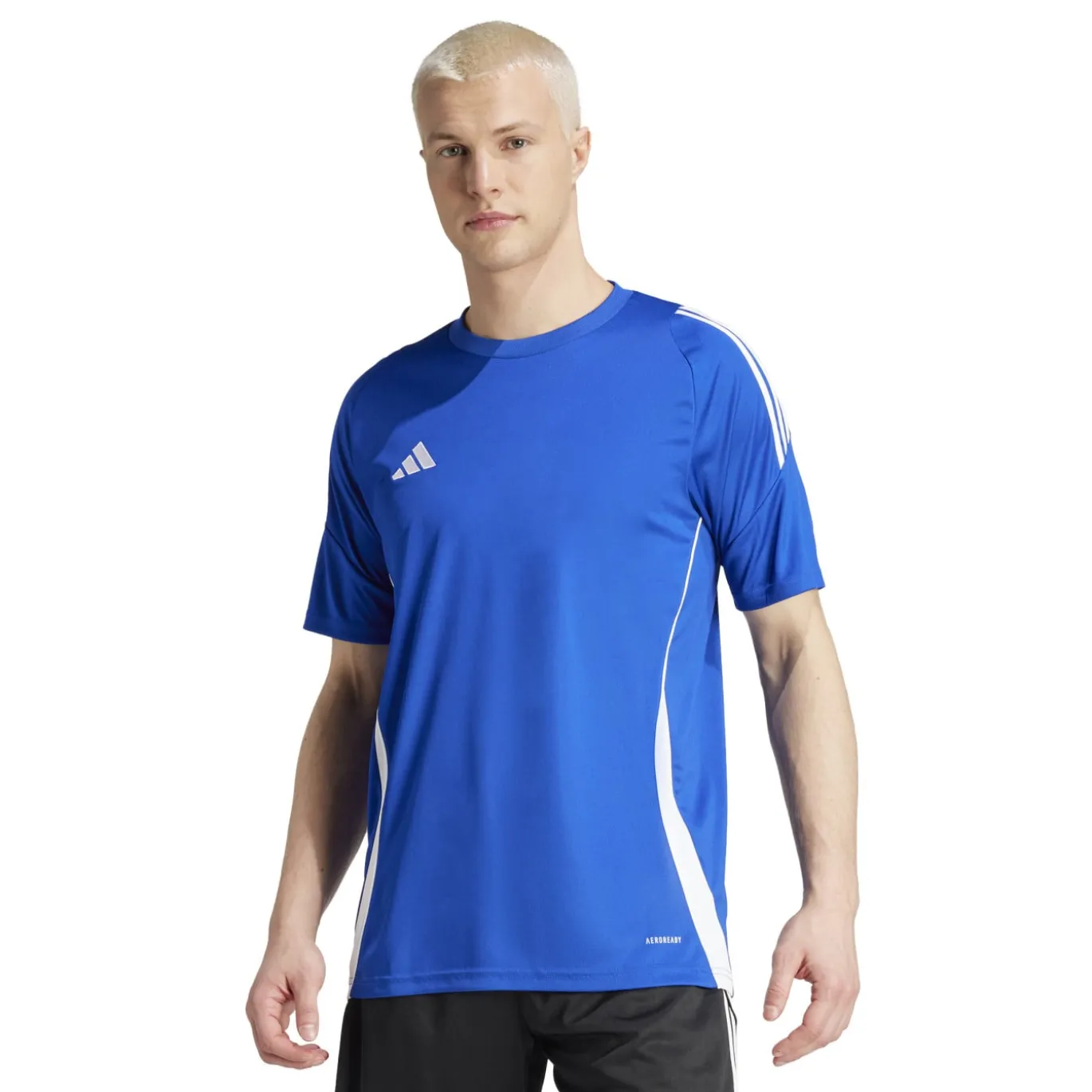 adidas Tiro 24 Trainingsshirt Blauw Wit