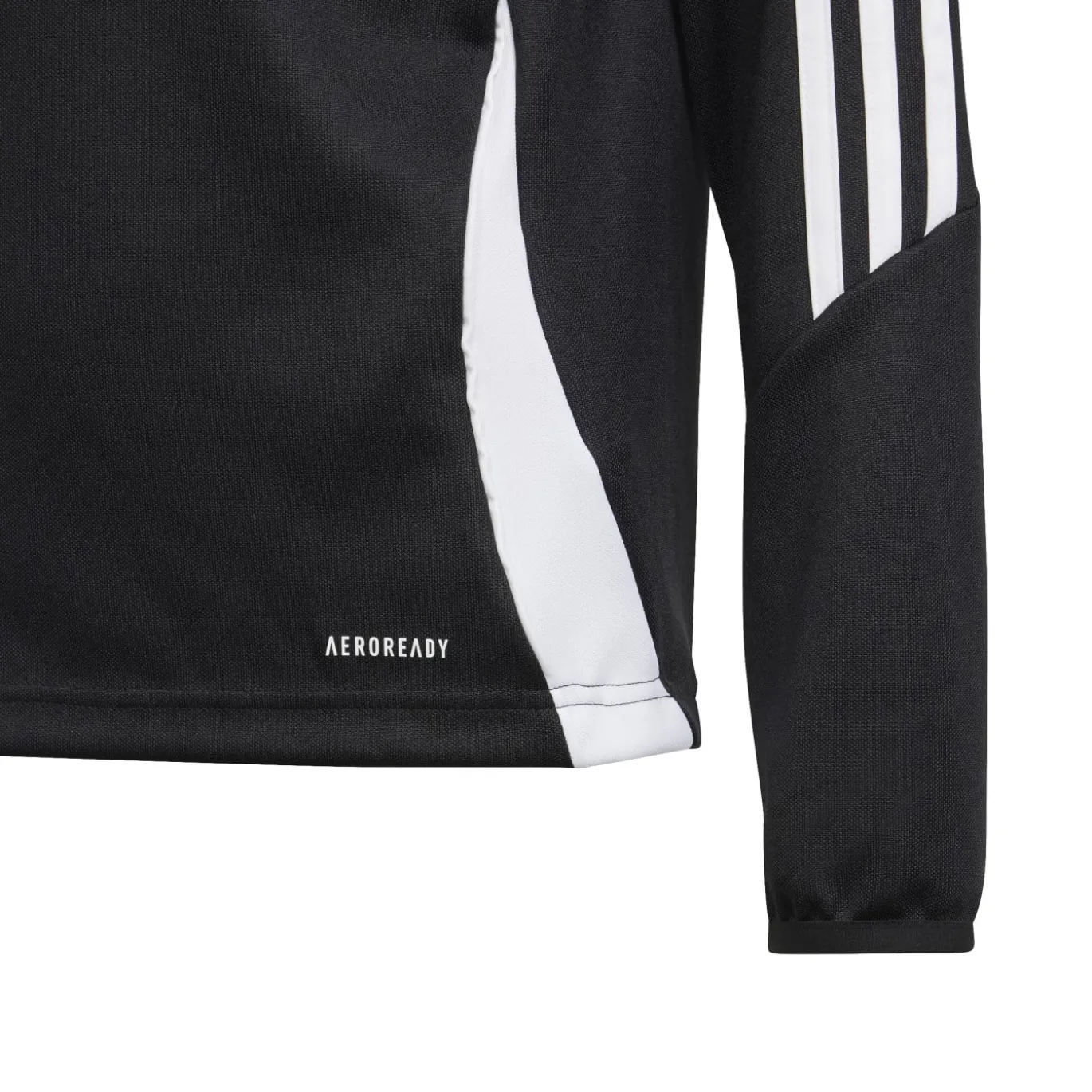 adidas Tiro 24 Trainingstrui 1/4-Zip Kids Zwart Wit