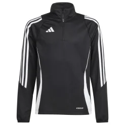 adidas Tiro 24 Trainingstrui 1/4-Zip Kids Zwart Wit