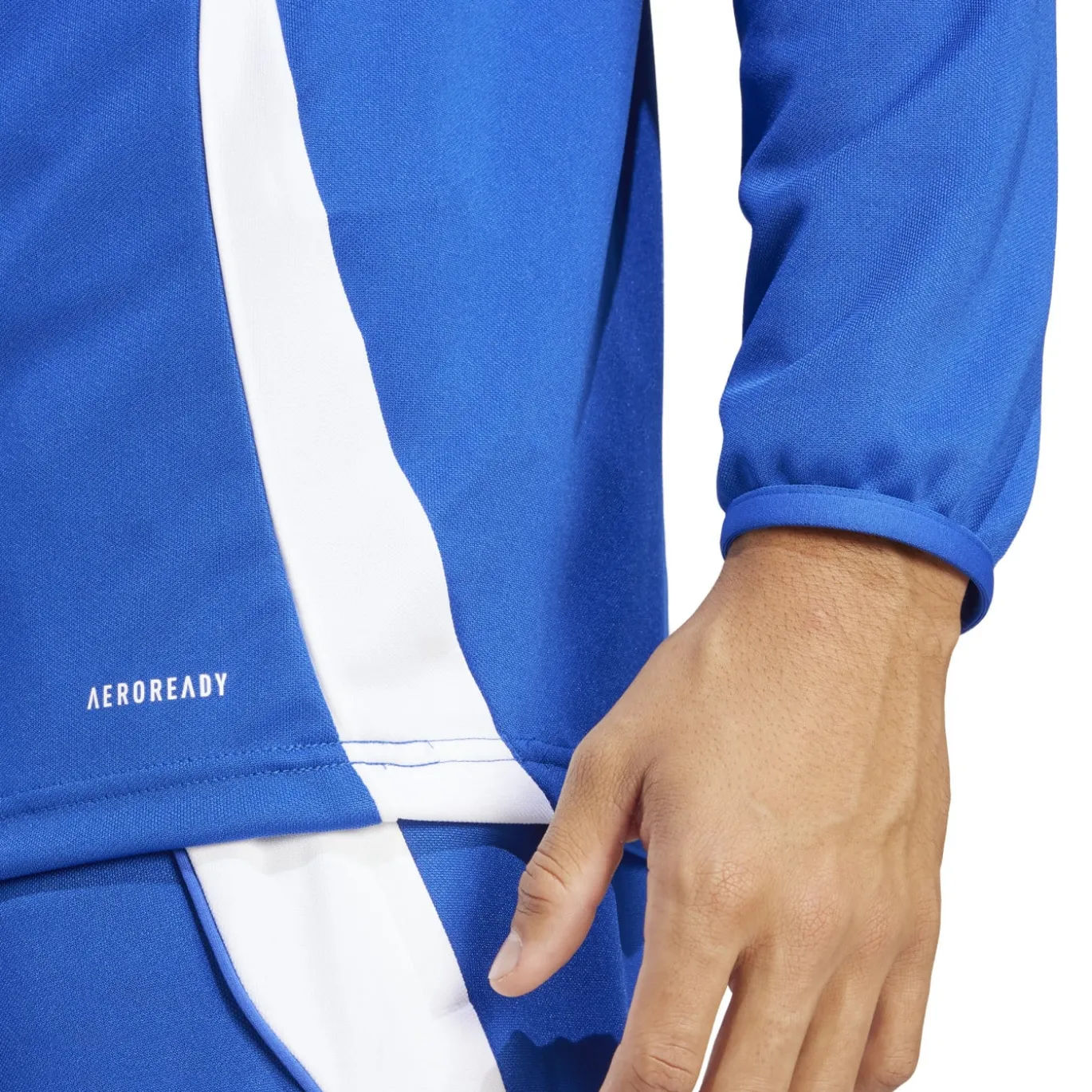adidas Tiro 24 Trainingstrui 1/4-Zip Blauw Wit