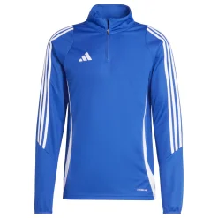 adidas Tiro 24 Trainingstrui 1/4-Zip Blauw Wit