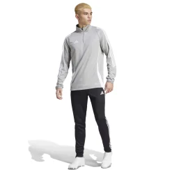 adidas Tiro 24 Trainingstrui 1/4-Zip Lichtgrijs Wit