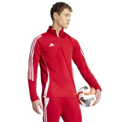 adidas Tiro 24 Trainingstrui 1/4-Zip Rood Wit