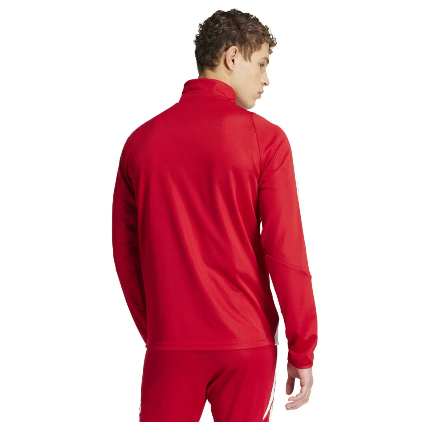 adidas Tiro 24 Trainingstrui 1/4-Zip Rood Wit