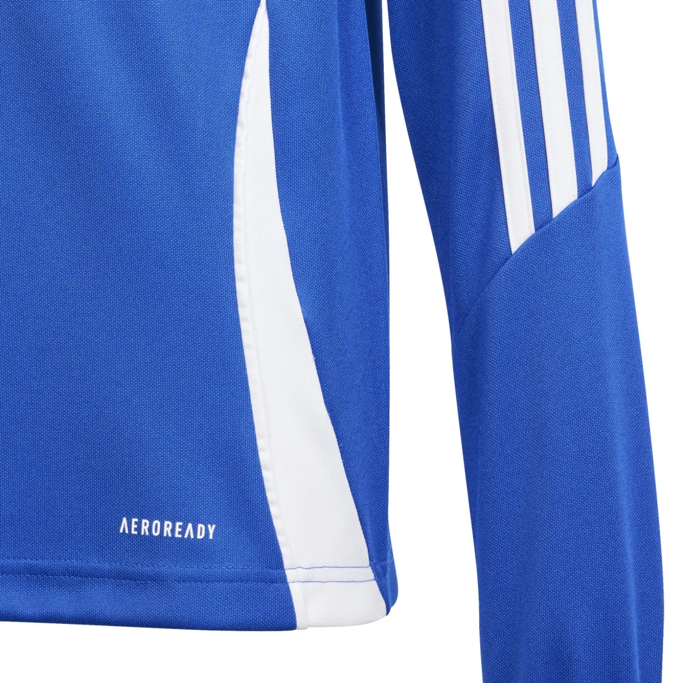 adidas Tiro 24 Trainingstrui 1/4-Zip Kids Blauw Wit