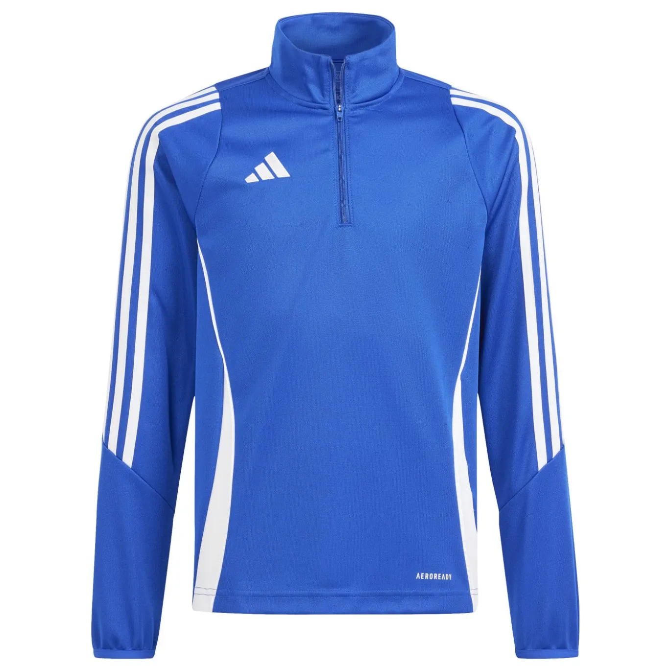 adidas Tiro 24 Trainingstrui 1/4-Zip Kids Blauw Wit