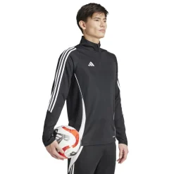 adidas Tiro 24 Trainingstrui 1/4-Zip Zwart Wit