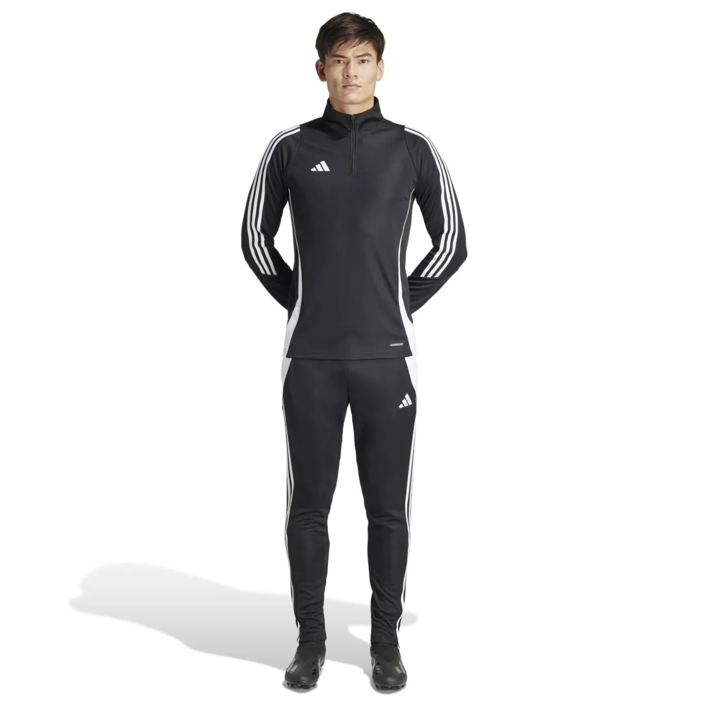 adidas Tiro 24 Trainingstrui 1/4-Zip Zwart Wit