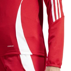 adidas Tiro 24 Trainingstrui 1/4-Zip Dames Rood Wit