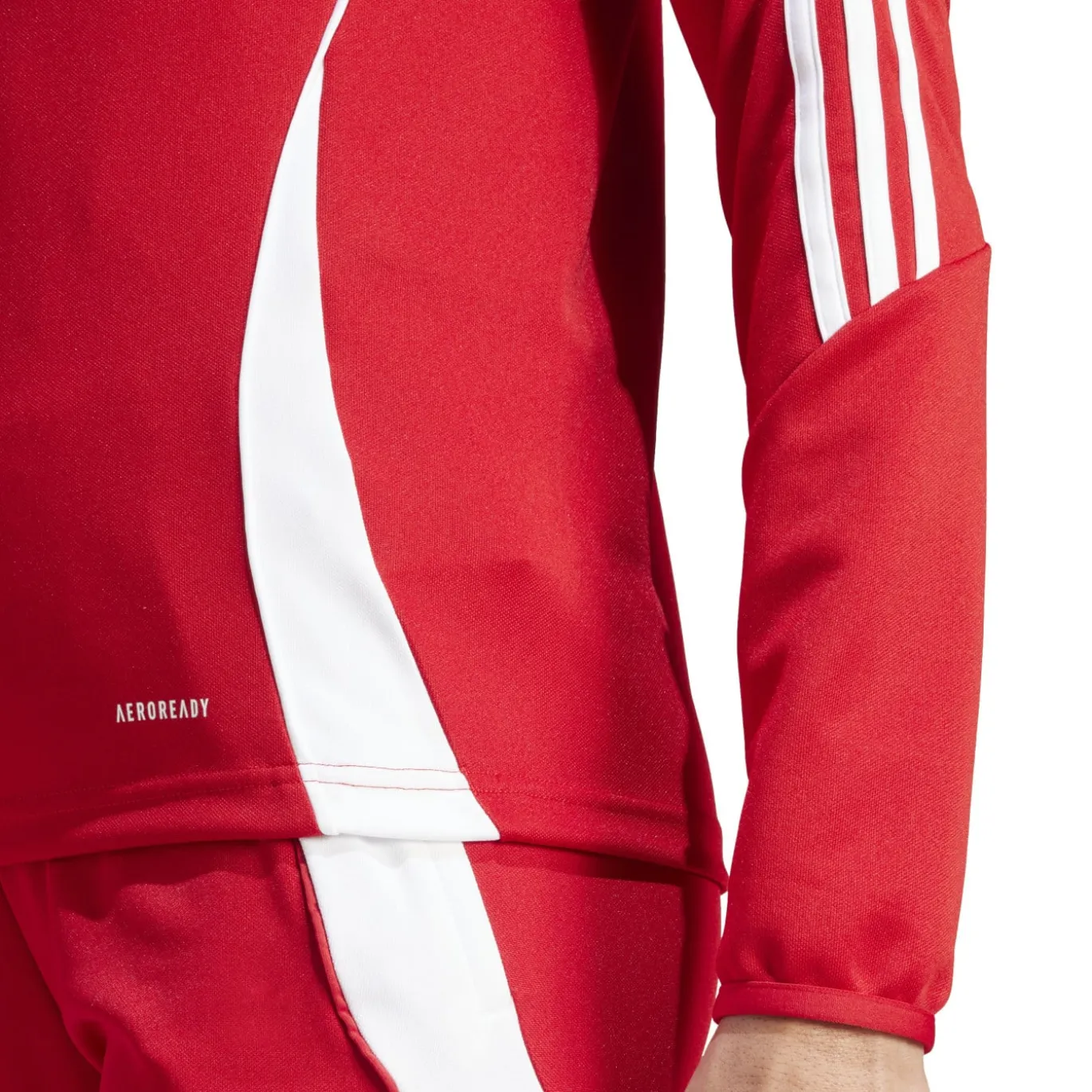 adidas Tiro 24 Trainingstrui 1/4-Zip Dames Rood Wit