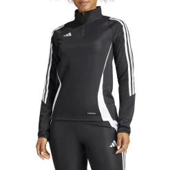 adidas Tiro 24 Trainingstrui 1/4-Zip Dames Zwart Wit