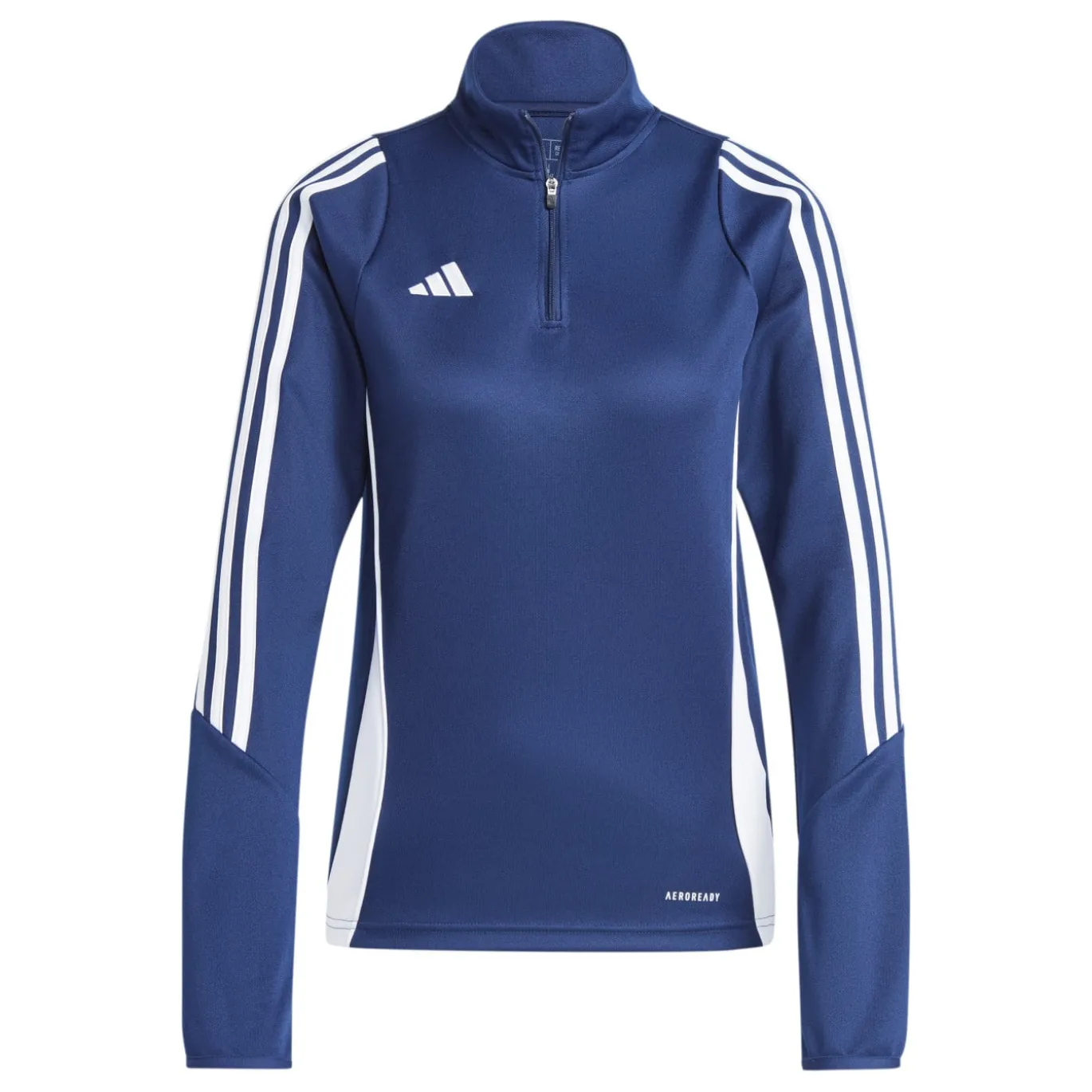 adidas Tiro 24 Trainingstrui 1/4-Zip Dames Donkerblauw Wit