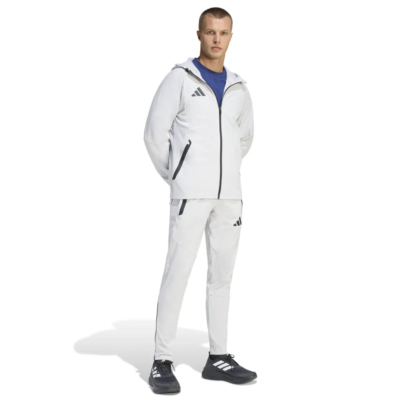 adidas Tiro Travel Broek Grijs Zwart
