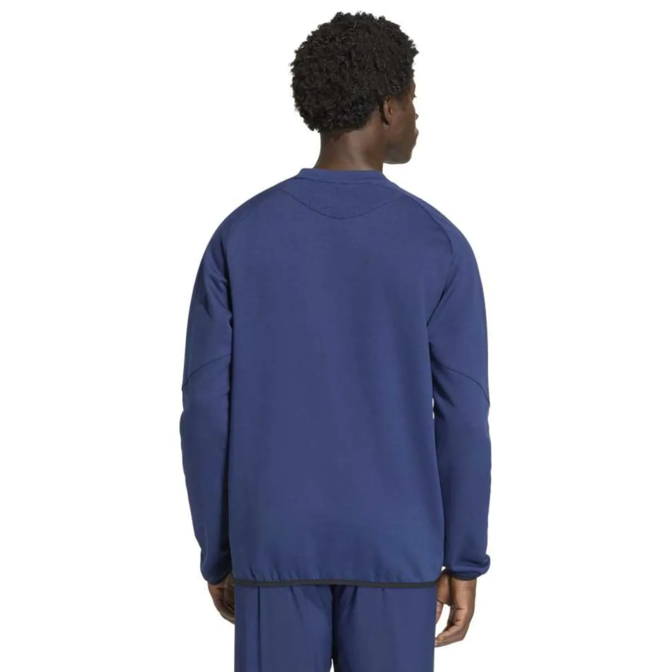 adidas Tiro Travel Crew Sweater Donkerblauw Zwart