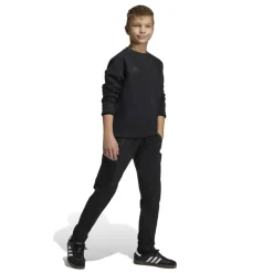 adidas Tiro Travel Crew Sweater Kids Zwart
