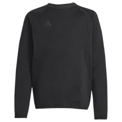 adidas Tiro Travel Crew Sweater Kids Zwart