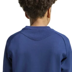 adidas Tiro Travel Crew Sweater Kids Donkerblauw Zwart