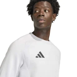 adidas Tiro Travel Crew Sweater Grijs Zwart