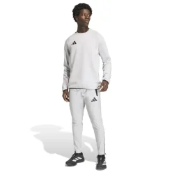 adidas Tiro Travel Crew Sweater Grijs Zwart