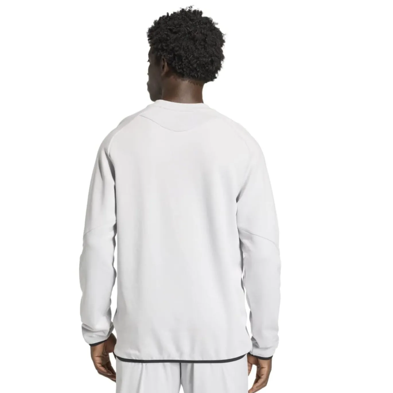 adidas Tiro Travel Crew Sweater Grijs Zwart
