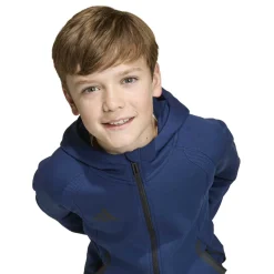 adidas Tiro Travel Joggingpak Full-Zip Kids Donkerblauw