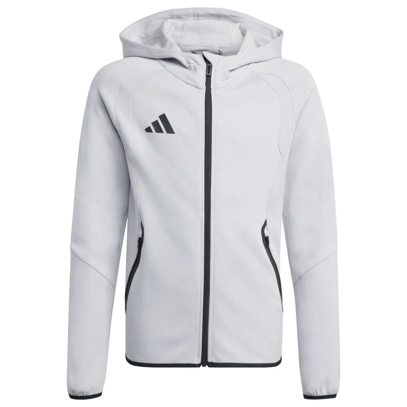 adidas Tiro Travel Joggingpak Full-Zip Kids Grijs