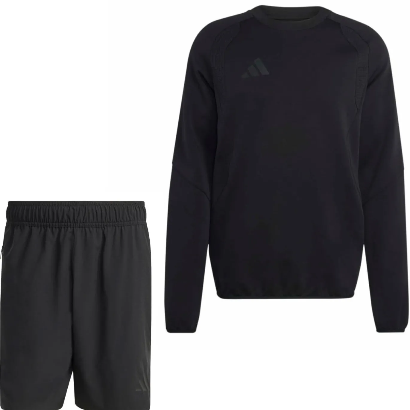 adidas Tiro Travel Joggingpak Korte Broek Zwart