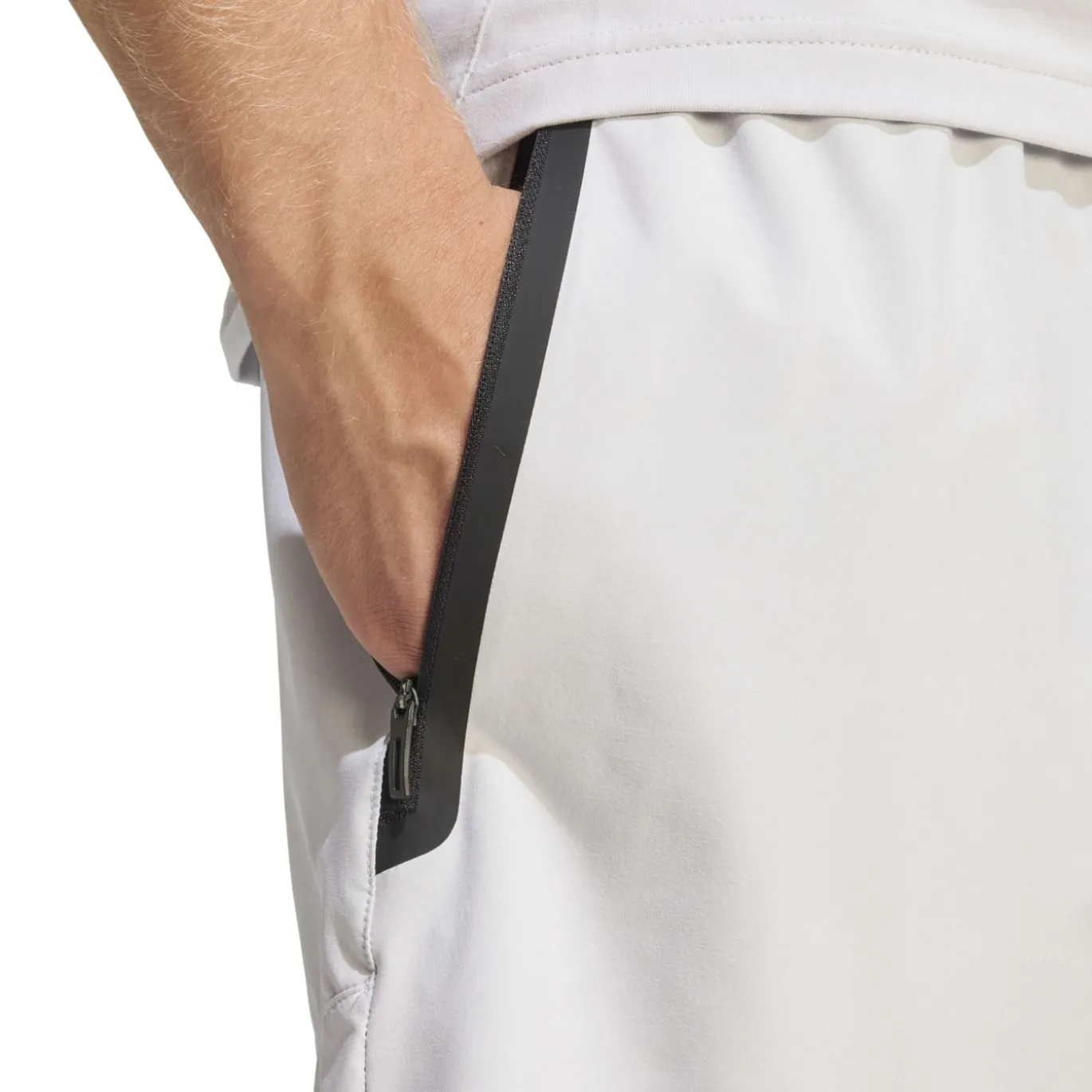 adidas Tiro Travel Joggingpak Korte Broek Grijs Zwart