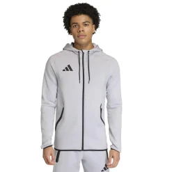 adidas Tiro Travel Joggingpak Full-Zip Grijs