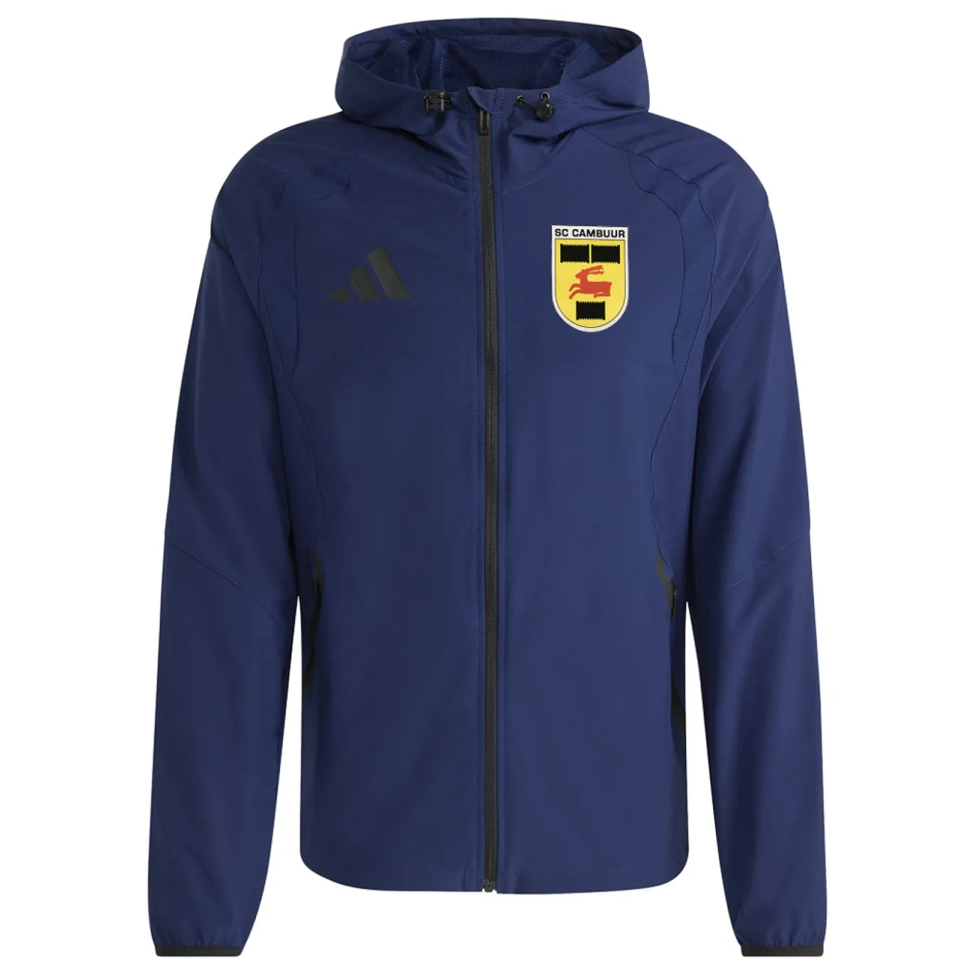 adidas Tiro Travel SC Cambuur Hooded Presentatiepak Donkerblauw