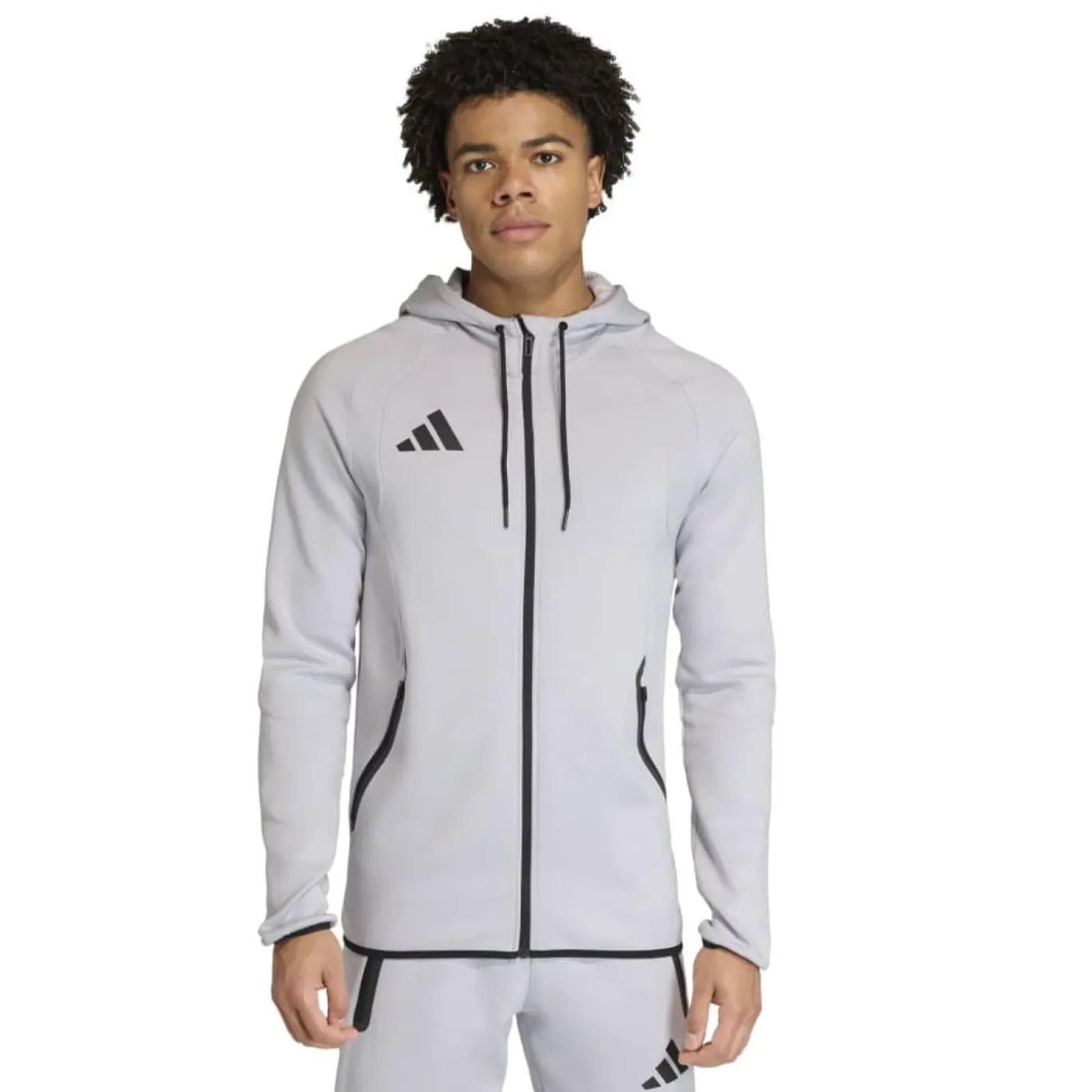 adidas Tiro Travel Sweat Vest Grijs