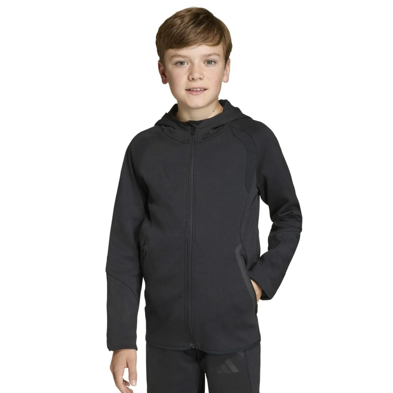 adidas Tiro Travel Sweat Vest Kids Zwart