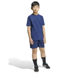 adidas Tiro Travel Trainingsshirt Kids Donkerblauw Zwart