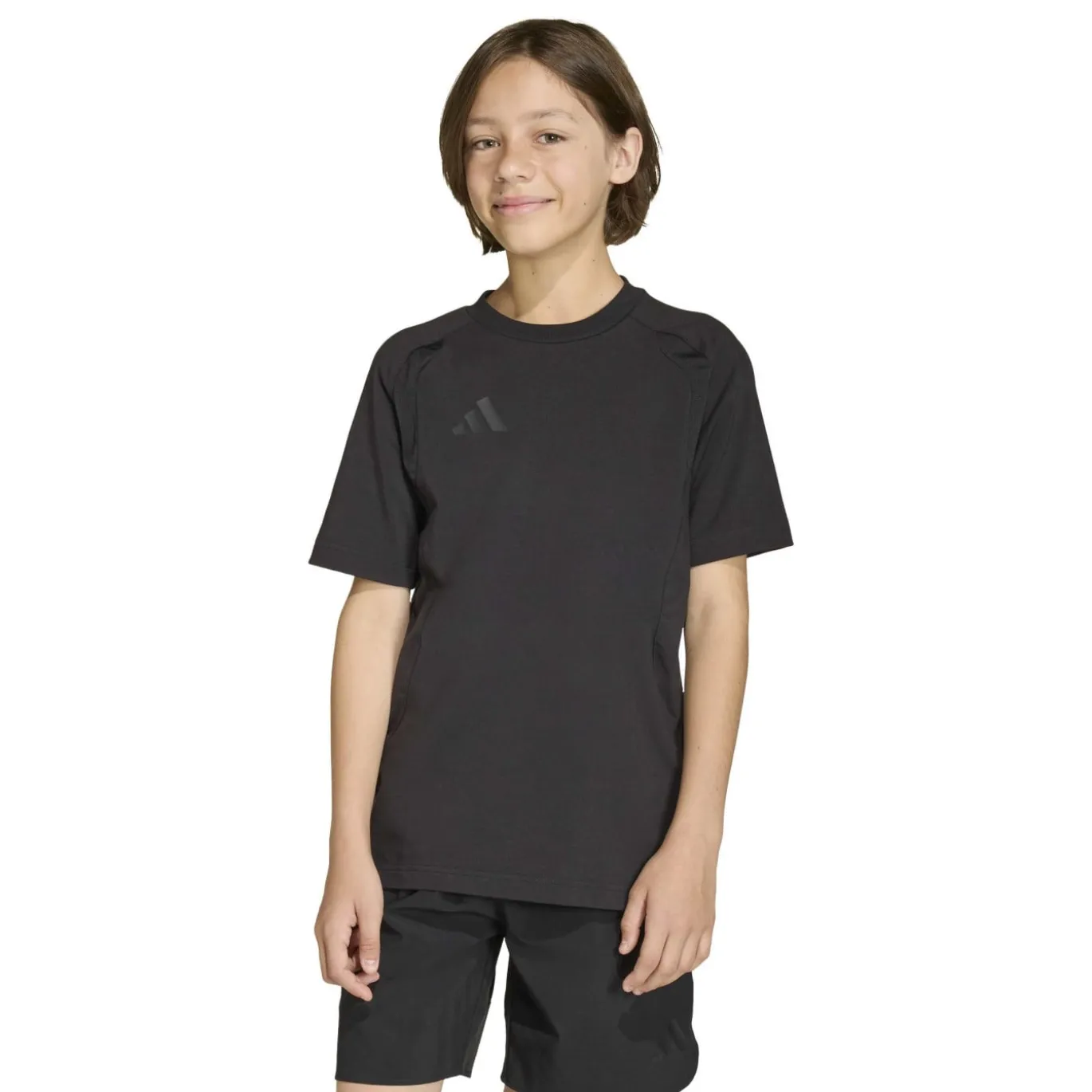 adidas Tiro Travel Trainingsshirt Kids Zwart