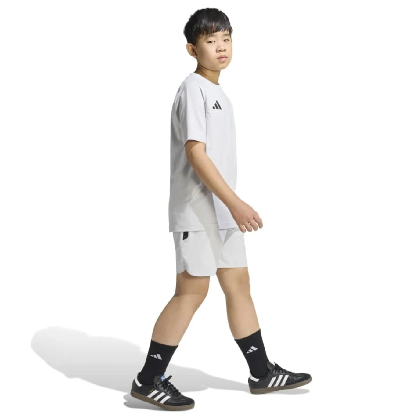 adidas Tiro Travel Trainingsshirt Kids Grijs Zwart