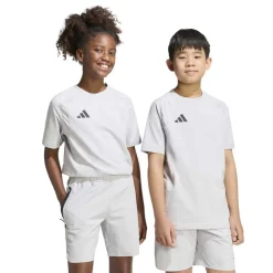 adidas Tiro Travel Trainingsshirt Kids Grijs Zwart