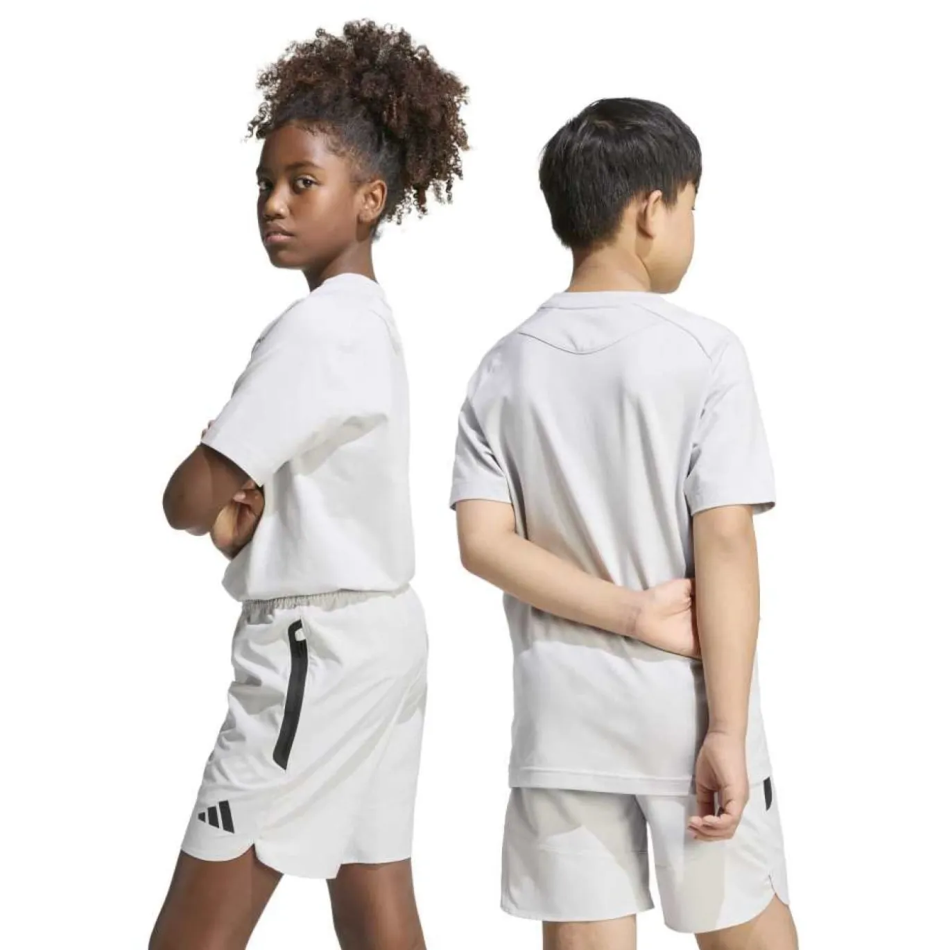 adidas Tiro Travel Trainingsshirt Kids Grijs Zwart