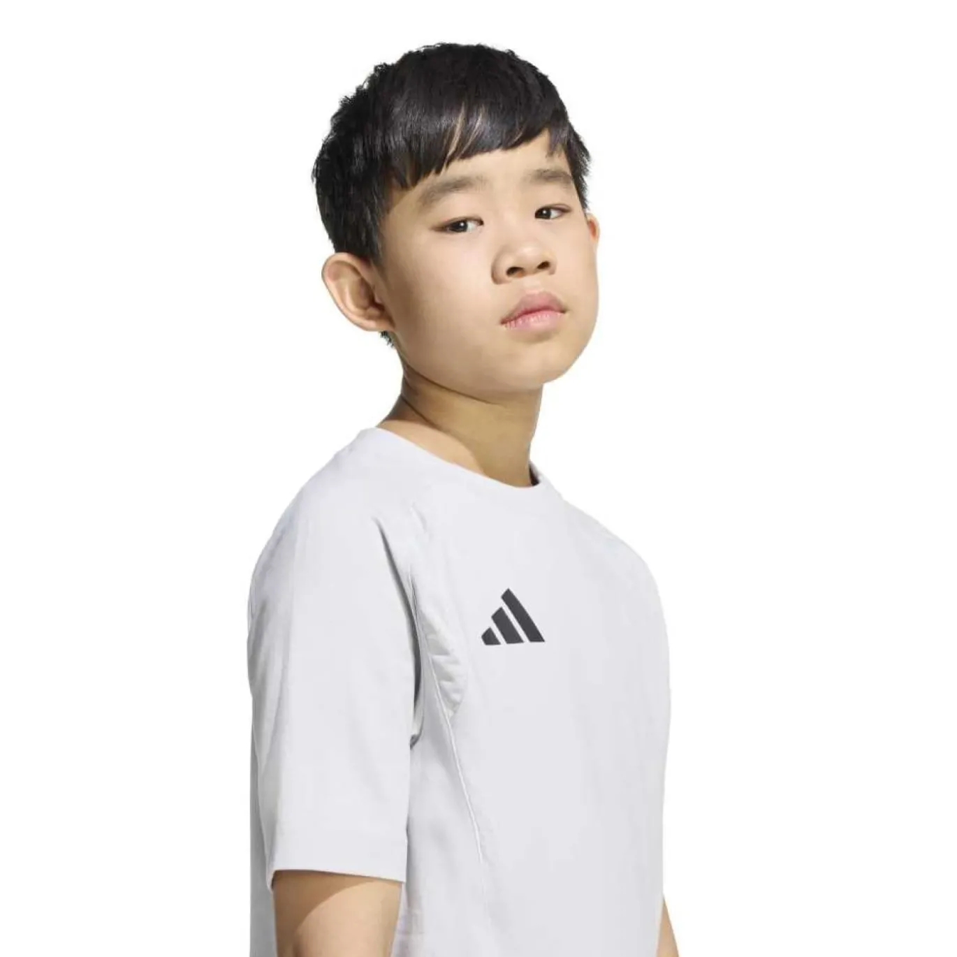 adidas Tiro Travel Trainingsshirt Kids Grijs Zwart