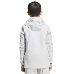 adidas Tiro Travel Windbreaker Kids Grijs Zwart